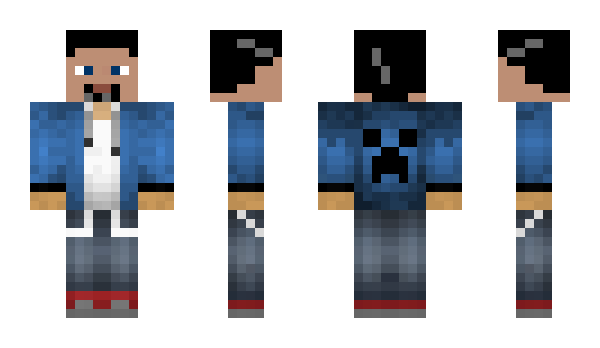 Minecraft skin Prankster