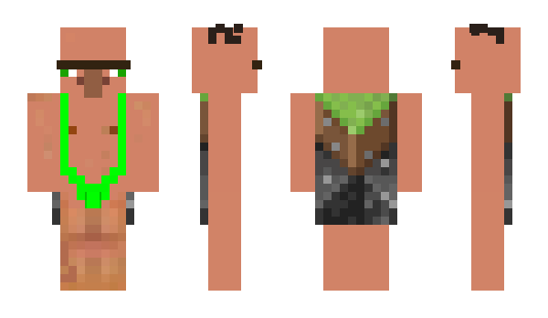 Minecraft skin MantoProton