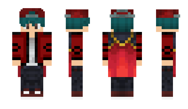 Minecraft skin Pouka