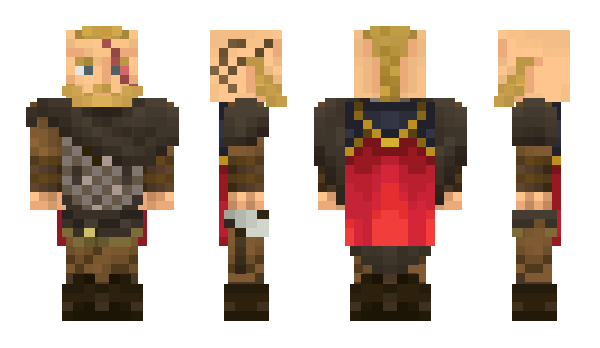 Minecraft скін по ніку 9IvarTheBoneless
