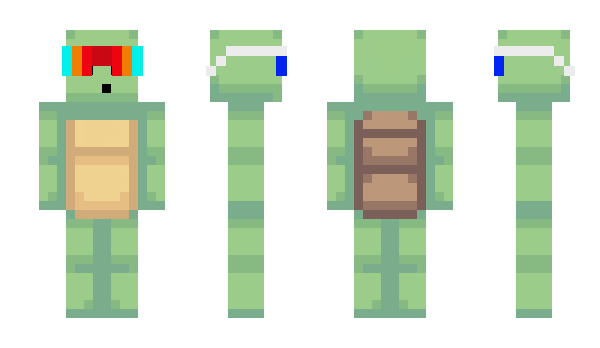 Minecraft skin Turtleman23