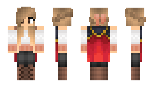 Minecraft skin Tanira