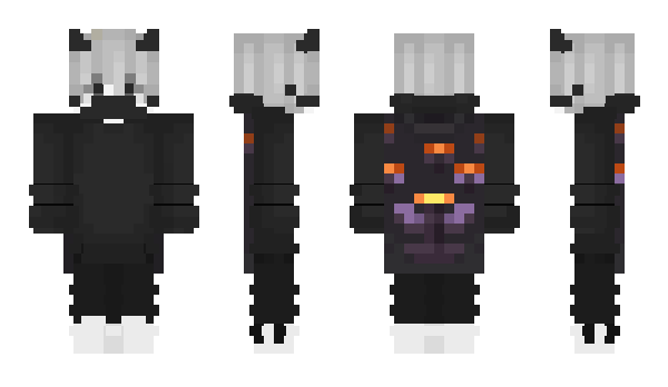 Minecraft skin X3LZED