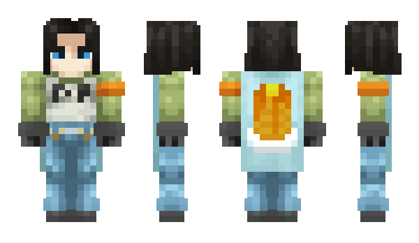 Minecraft скин по нику AndroidNo17