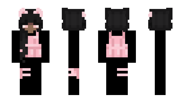 Minecraft skin pinkeyminkey_