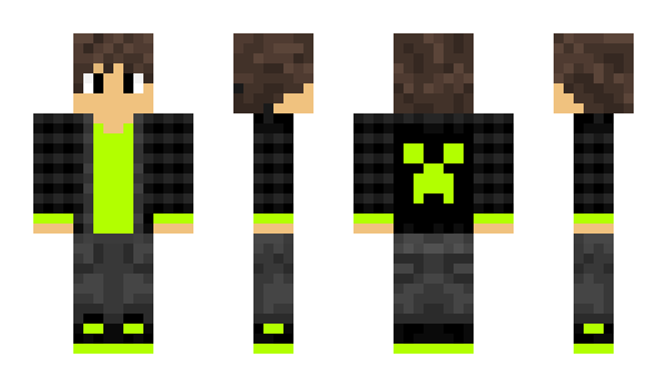 Minecraft skin MegaCrafterLP001