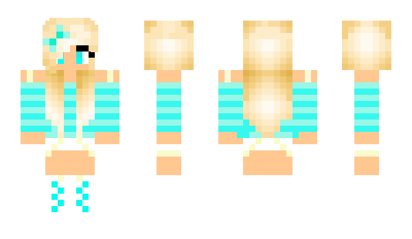 Minecraft skin BlondeDemon194