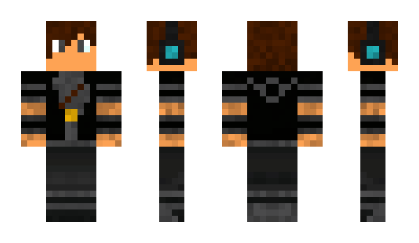 Minecraft skin exelos