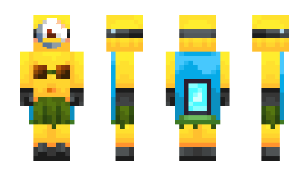 Minecraft skin YoureAFurry