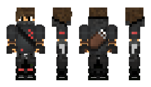 Minecraft skin BlackRey