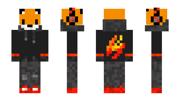 Minecraft skin fox28