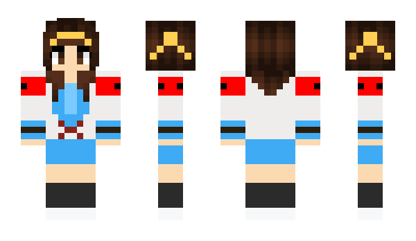 Minecraft skin Ms_H