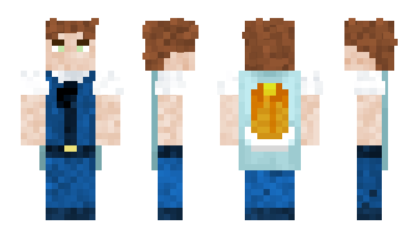 Minecraft skin Xageron