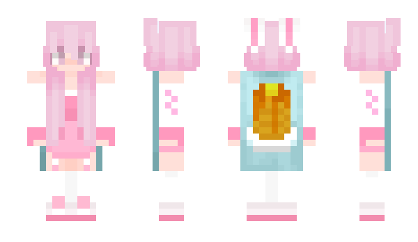 Minecraft скін по ніку pinktf