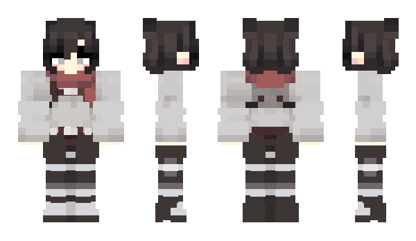 Minecraft skin amestista