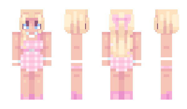 Minecraft скин по нику BarbieBarbie