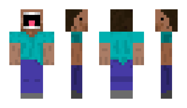 Minecraft skin imnotd