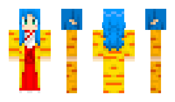 Minecraft skin YashaHime