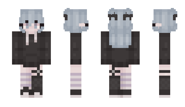 Minecraft skin AnnBlueness