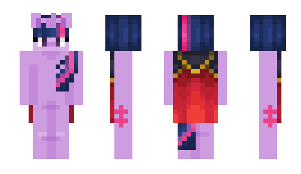 Minecraft скін по ніку polyglimmer