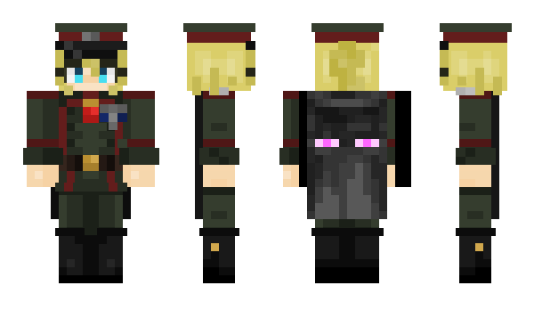 Minecraft skin Tanya_Evil