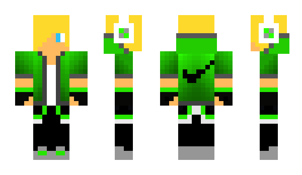 Minecraft skin KrysTalz293