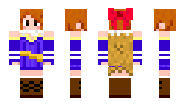 Minecraft skin Liuli