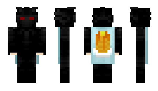 Minecraft skin Atackted