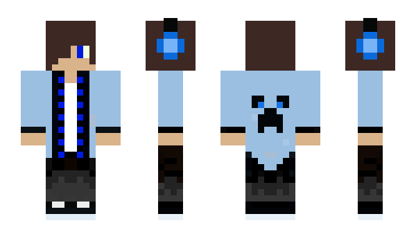 Minecraft skin frost3r