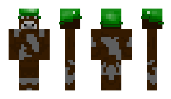 Minecraft skin ArmyCow