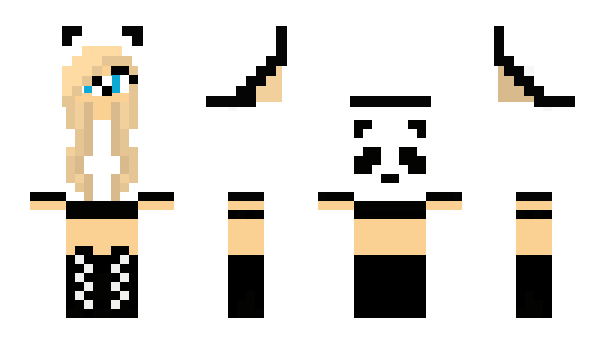 Minecraft skin Panda14