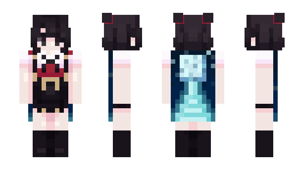 Minecraft скин по нику GothGirlGooner