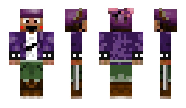 Minecraft skin fintmarshmellow