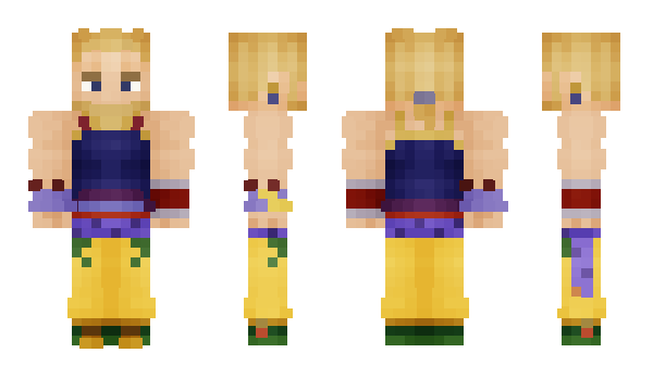 Minecraft skin MetaMetal