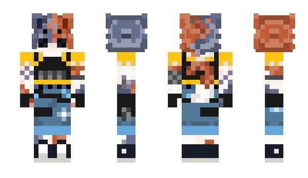 Minecraft skin RobynnisEepy
