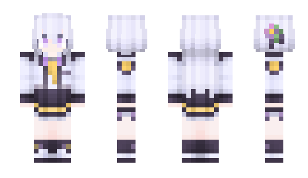 Minecraft skin A_zu_sa_miao_
