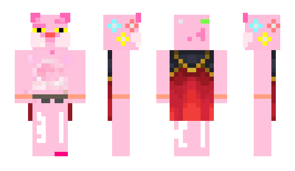Minecraft skin PinkKaa
