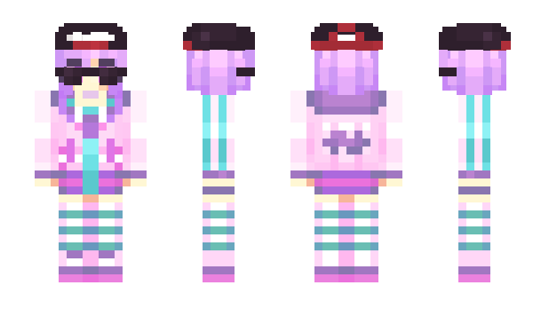 Minecraft skin perchatki