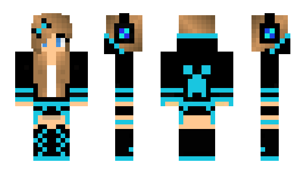 Minecraft skin Karamelka5