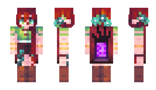 Minecraft skin Meribu