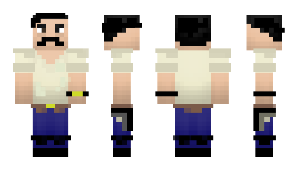 Minecraft skin uDaark