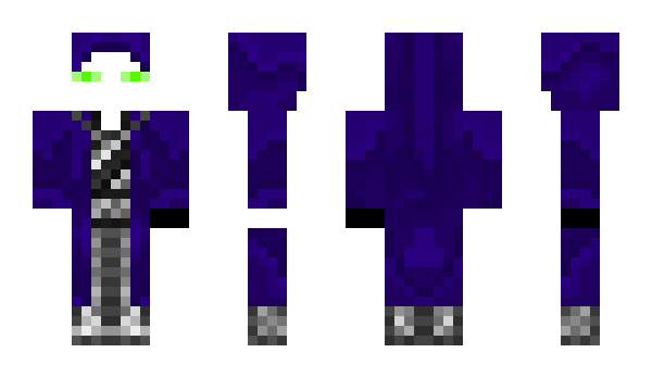 Minecraft skin bluedeadog