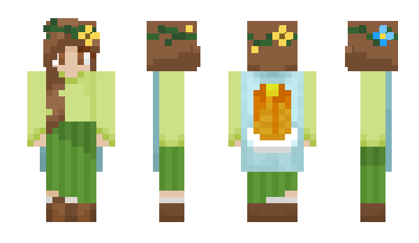 Minecraft skin SnowfallStars