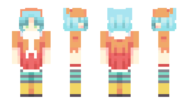 Minecraft skin musettes