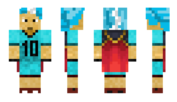 Minecraft skin Kekucho