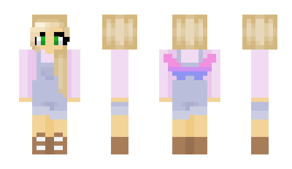 Minecraft skin Buttercup04