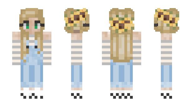 Minecraft skin Mel0402