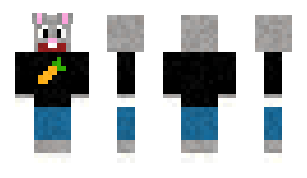 Minecraft skin MrRabbit