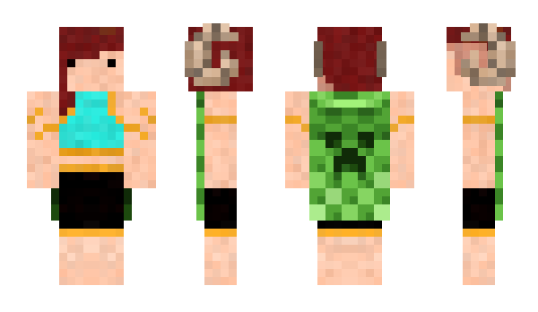 Minecraft skin SnailQueenAimee