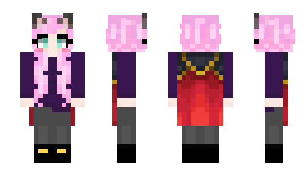 Minecraft skin Necatgirl